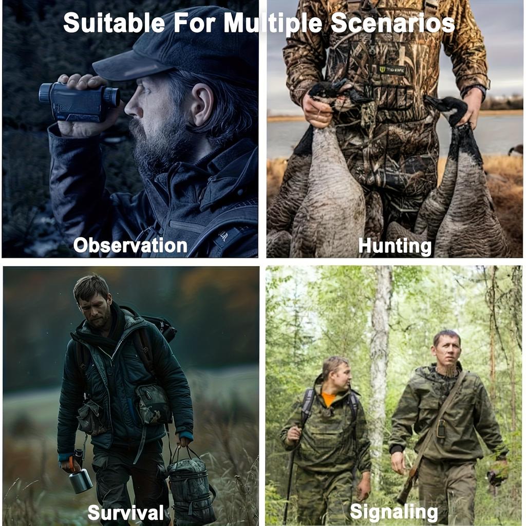 Crow Call Bird Decoy Device, Outdoor Crow Attractor & Bird Call Simulator for Huntin
