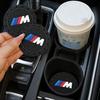 2Pcs For Bmw M Performance E46 E90 E60 F30 F10 E39 F20 pendant Silica Gel Car Coaster Water Cup Anti-slip Pad Auto Accessories rvzc66