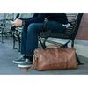 Новая дорожная сумка из натуральной козьей кожи Duffel Gym Men Brown Duffle Overnight Luggage