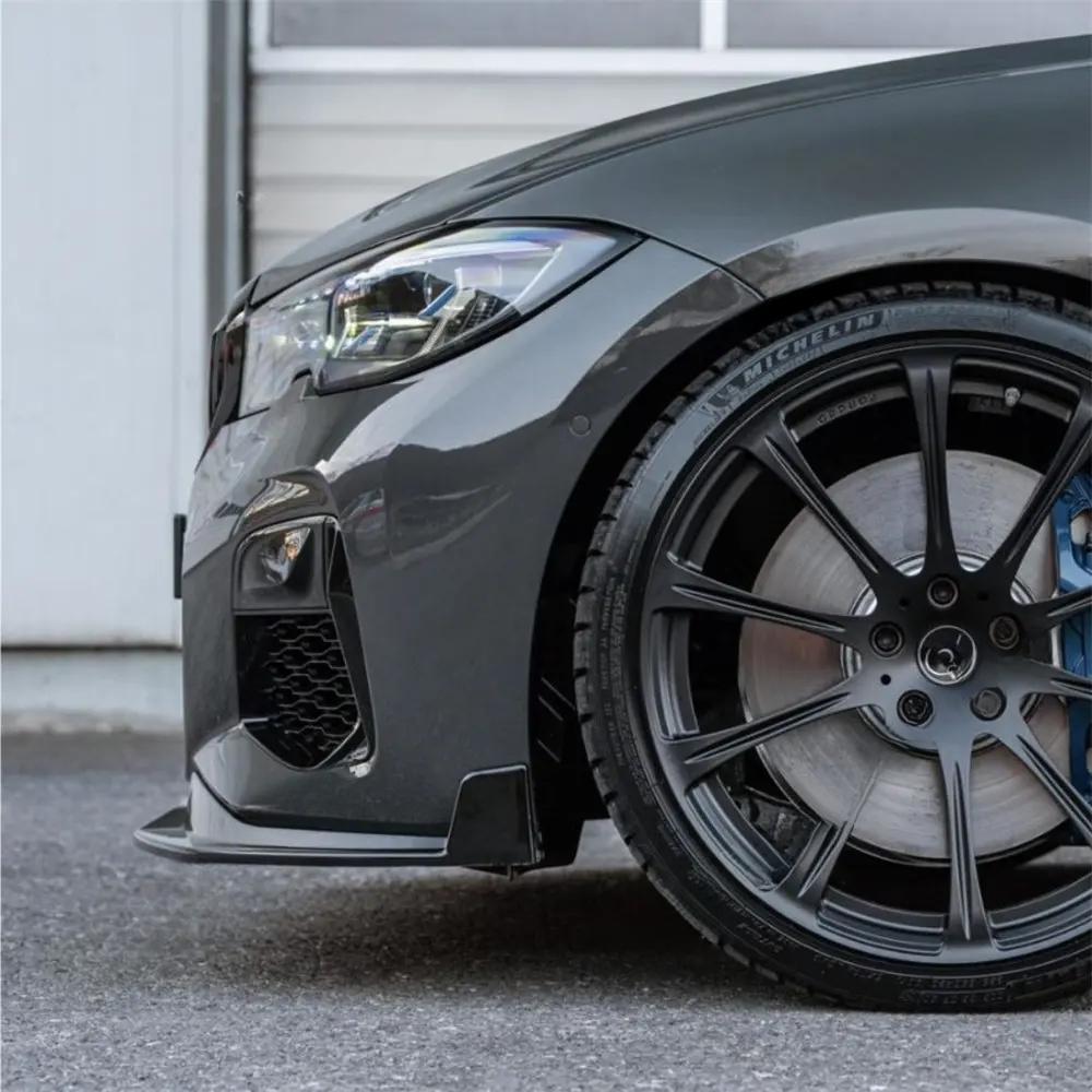 Front Bumper Splitter Lip for Bmw G20 G21 320i 320d 330i M340i M340d 2019-2022 Pre-Lci Mpack Spoiler Diffuser Lower Bumper Guard