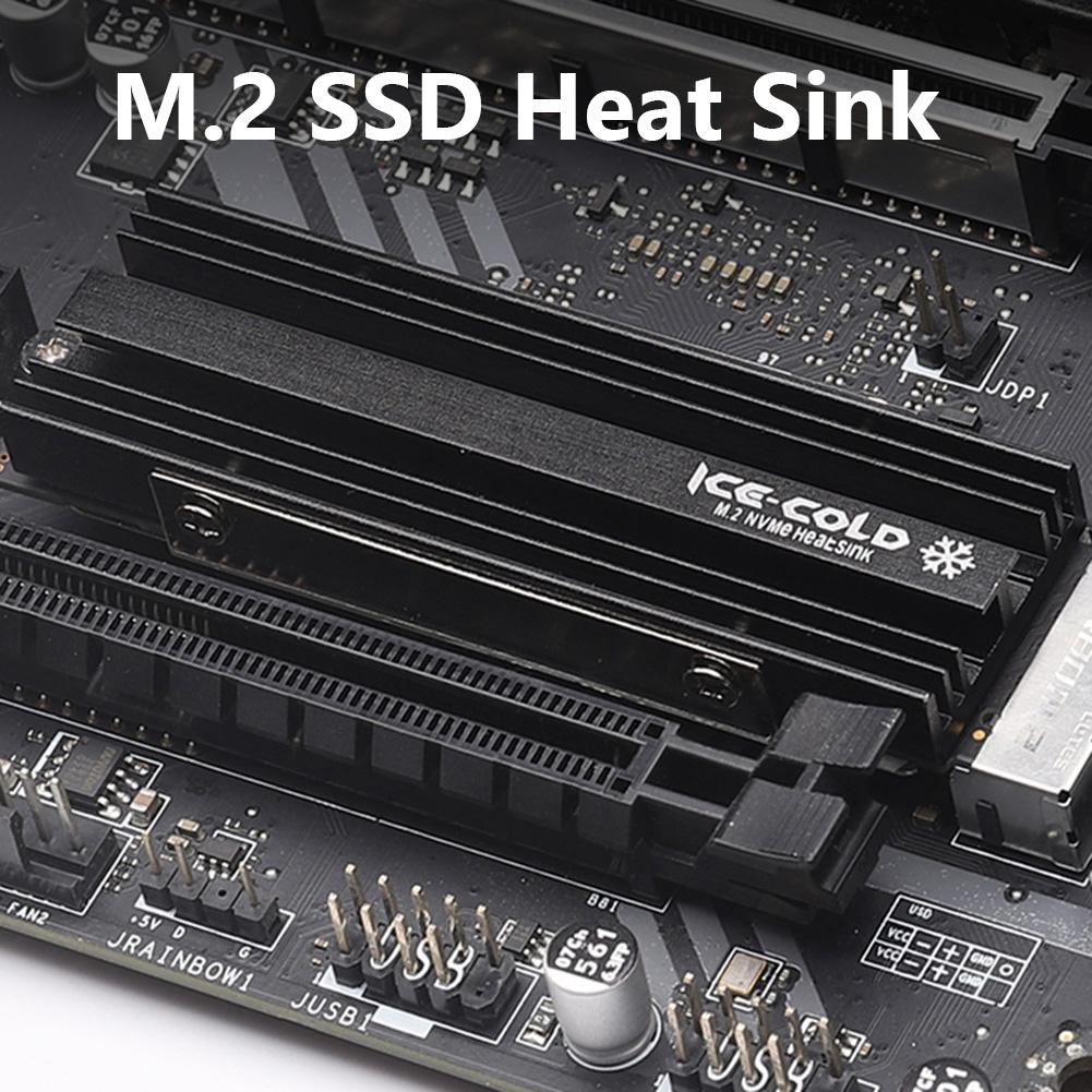 Радиатор SSD M.2 M2 NGFF NVME 2280 Твердотельный диск Радиатор Алюминиевый радиатор Охлаждающая термоподставка для рабочего стола PS5