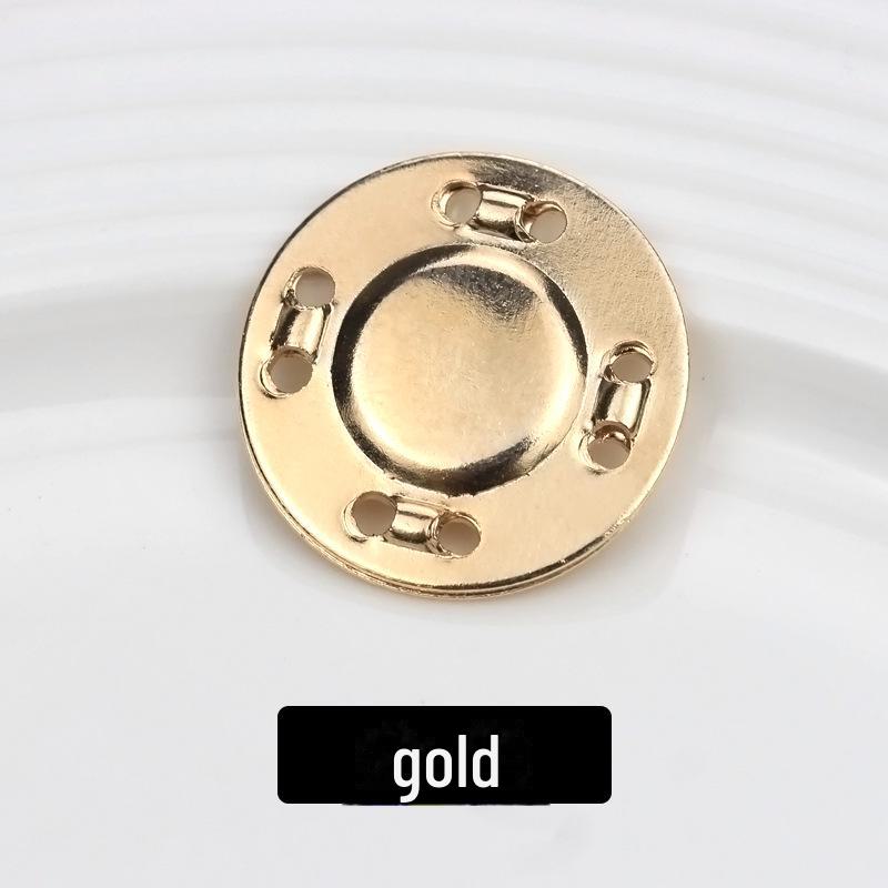 Скрытая магнитная кнопка для пальто, кардиганов и сумок - прочная металлическая невидимая застежка