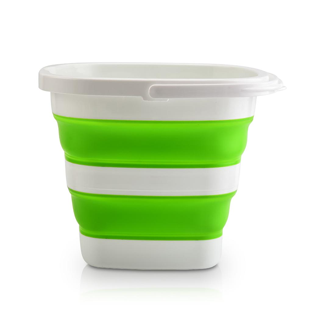 Collapsible Bucket Bathroom Dirty Clothes Storage Bucket Laundry Baskets Portable Fruit Vegetable Storage Organizer Buckets New