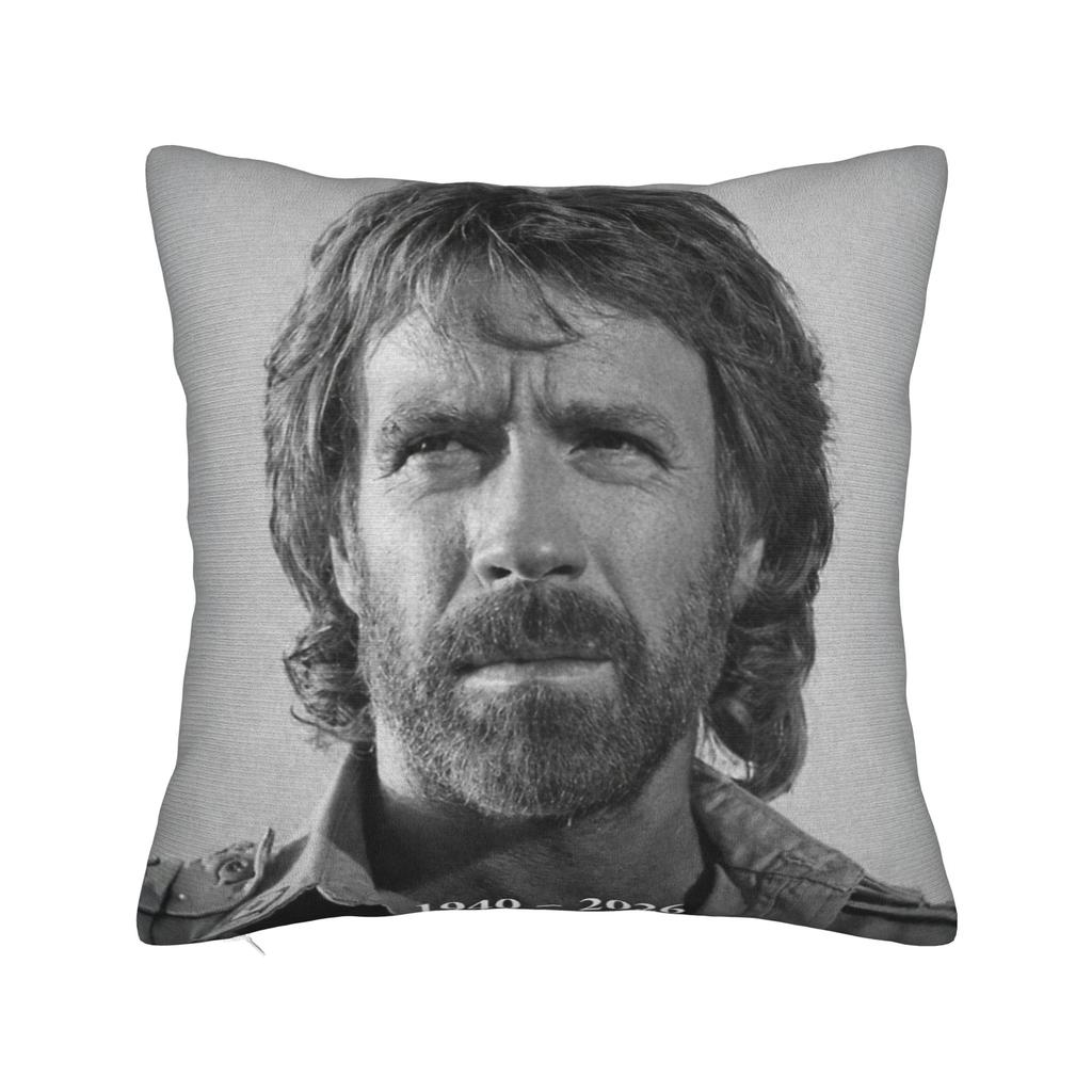 Remember Chuck Norris Throw Pillow Cover Polyester Decorative Pillow Creative Pillowcase