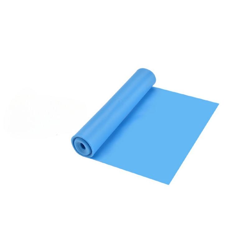 Yoga Pilates Stretch Resistance Band Exercise Fitness Band Training Elastic Exercise Fitness Rubber 150-200cm Natural Rubber Gym