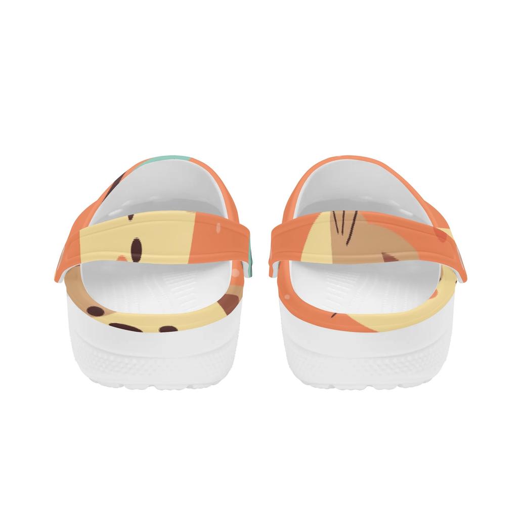 Cute Pattern EVA Clogs for Women Men Easy Clean Lightweight Slip On Casual Shoes Soft Sole Summer Sandals Summer Daily Wear