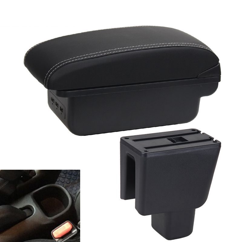 Для Honda BRV Для Honda BR-V Автомобильный подлокотник Центральный магазин Аксессуары для хранения контента Детали интерьера Зарядка через USB