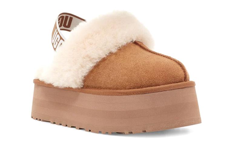 UGG Женские тапочки Funkette Каштановые 1113474-CHE