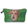 Женская косметичка с принтом собаки, органайзер для туалетных принадлежностей, дорожный кейс для хранения 6773