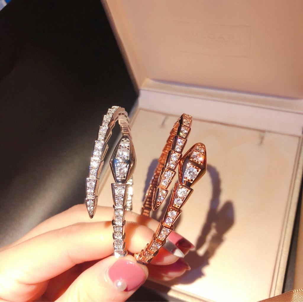 Роскошный браслет-змея высокого класса, подарок для девушки