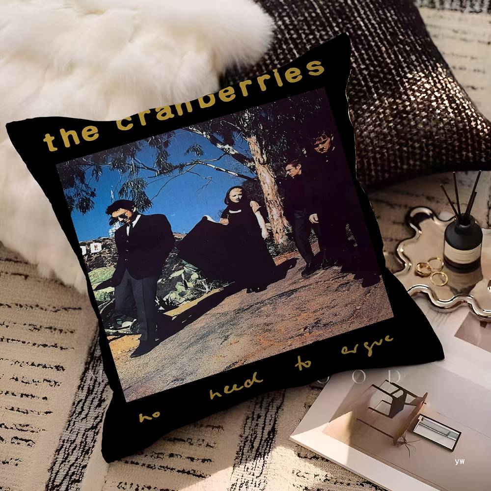 The-Cranberries Band Personalized Pillow Cover Kids Bedroom Wild Party Decor Pillowcase Kid Birthday Shower Gift
