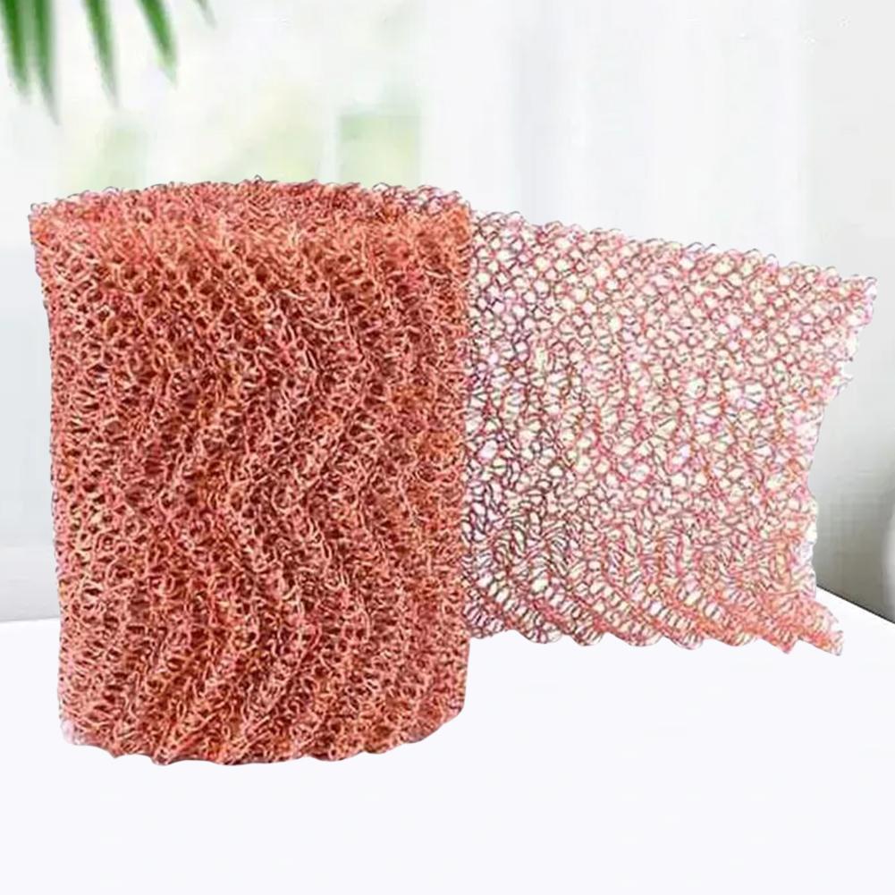 Copper Mesh Slug Repeller Rustproof Slug Repellent Copper Net Long Lasting Copper Wire Mesh for Pest Control