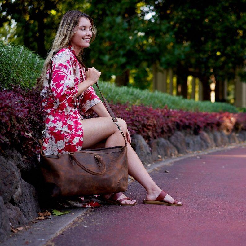 Новая кожаная сумка для выходного дня, дорожная сумка, кожаная сумка для выходного дня, подарок на День отца для него, сумка для ночевки, дорожная сумка для отпуска