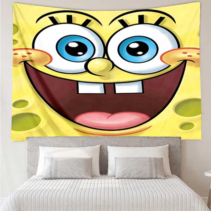 bob And Friends Adventure Tapestry, Unique Design Tapestry, Wall Decor for Bedroom,Livingroom, Playroom,Heartwarming Fan Holiday Gifts