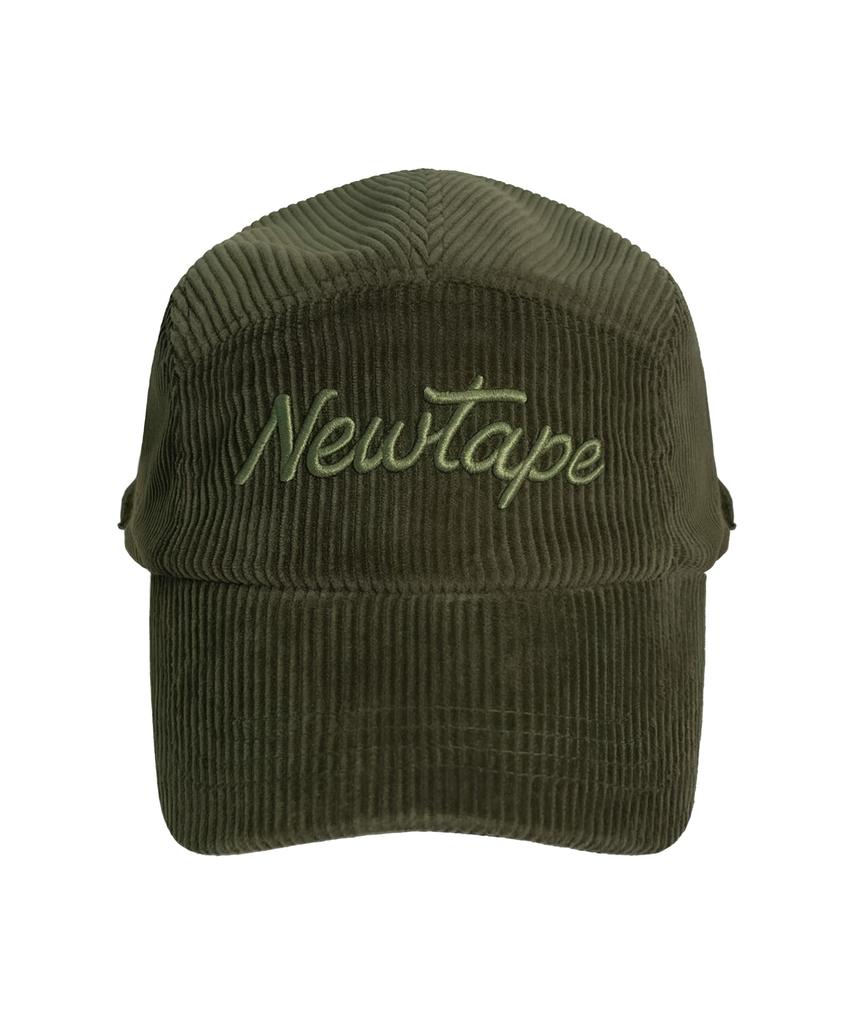 Кепка-картуз Nyuteib Oversized из вельвета с прорезями - Глубокий хаки