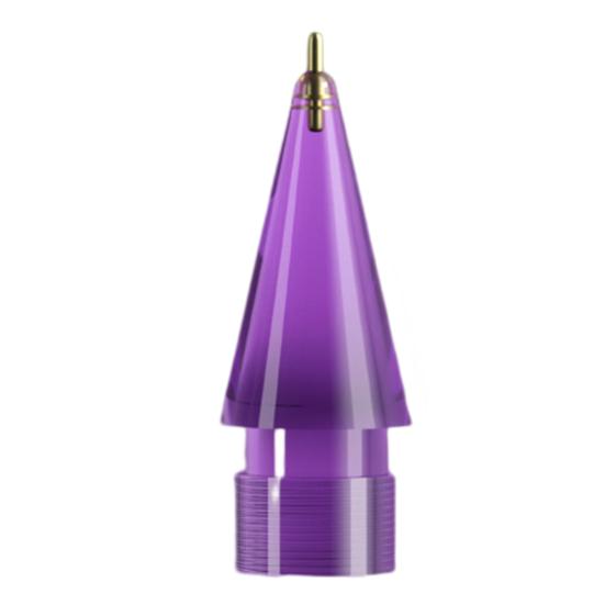 Pencil Tip Transparent Anti-slip High Sensitivity Silent Wear-resistant Replacement Thin Clear Stylus Pen