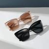 2PCS Cat Eye fashion Women Sunglasses Daily Holiday Beach Decorative Glasses