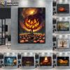Full 5D Diy Diamond Painting Halloween Scary Pumpkin Landscape 5D Diamond Painting