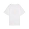 Puma Graphics Relaxed Fruity Letter Casual Short Sleeve T-Shirt Women T-Shirts White 687711-02