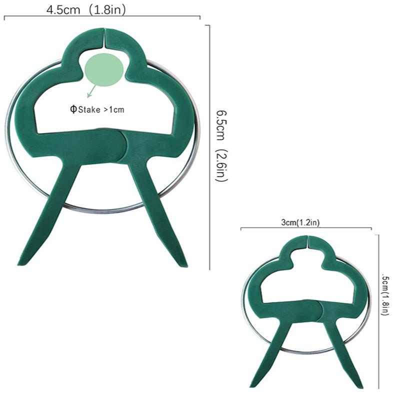 Фиксированные зажимы для растений, многоразовый кронштейн для садовой теплицы для фиксированных растений, виноградная лоза, цветы, рассада помидоров, поддержка садовых принадлежностей