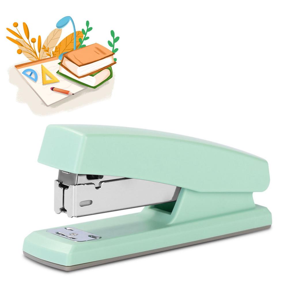 Stapler 20 Sheet Capacity Medium Size Ergonomic Multifunctional Easy Operation Paper Stapler For