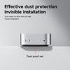 Сетчатый фильтр от пыли Hagibis для Mac mini M4/M4 Pro 2026 Пылезащитная сетка 4 шт. Фильтр от пыли для вентилятора охлаждения Компьютерная сетка ПВХ-чехол