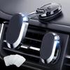 Metal Magnetic Car Phone Holder Folding Magnet Mount Mobile Cell Phone Stand Support for iPhone 16 15 14 13 Xiaomi Huawei