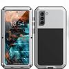 Чехол для Samsung S26 S25 Edge S24 S23 S22 Plus S21 S20 Ultra Полная защита Прочный Ударопрочный Бронированный Алюминиевый Металлический Чехол