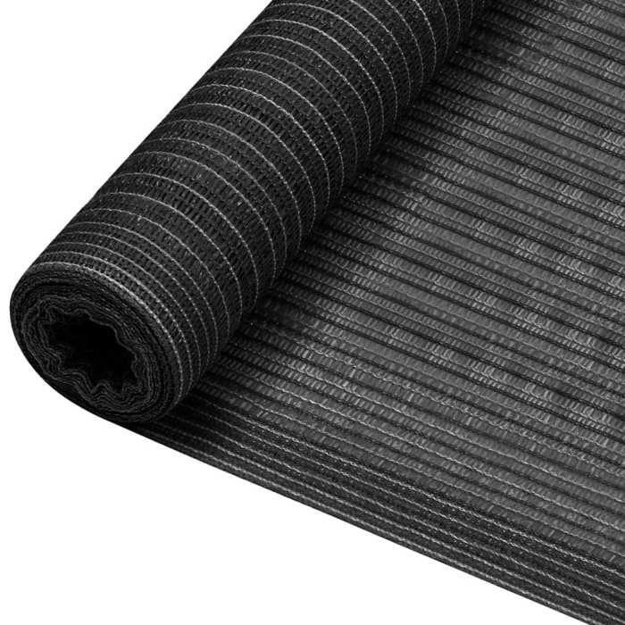 Filet brise-vue - Maison Exclusive - Anthracite - 1,5 x 25 m - 150 g/m² - Résistant UV et moisissure