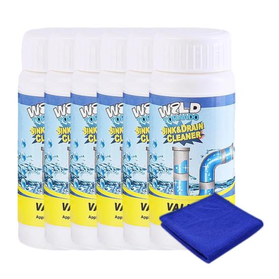 Yousheng Toilet Damper Hair Grease Soap Scum Toilet Dredging Agent Set Kitchen Bathroom Drain Unblocker Pipe Grease Dissolver