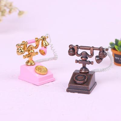 1 шт. Миниатюрная ретро-игровая сцена для телефона с едой