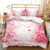 3D Landscape Pattern Quilt and Pillowcase 2/3 Pieces of Ink Painting Style Bedding AU180 * 210 Soft Home Decoration for Women's Rooms