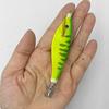 10CM/10G Glow-in-the-dark Shrimp Lure with Squid Hook Realistic Bionic Artificial Bait Saltwater Freshwater Bass Walleye Trout Fishing Accessories