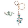 Snake Brooch Exquisite Design Premium Alloy Sturdy Durable Wear Resistant Wide Application Women