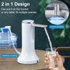 Electric Water Gallon Pump Foldable Automatic Water Dispenser 19 Liters Bottle Rechargeable Desktop Smart Drinking Water Pump