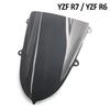 For Yamaha YZF-R7 2021-2025 YZFR7 YZF R7 R6 YZF-R6 New Motorcycle Screen Double Bubble Windshield Deflector Protector WindScreen