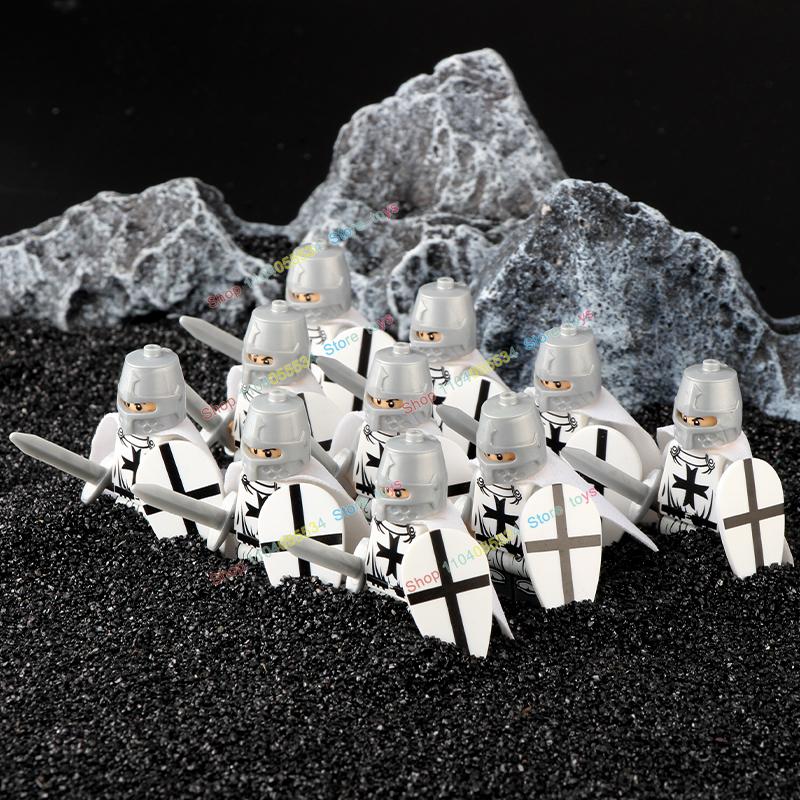 Movie Series Orc Uruk-hai Army Action Figures Mini Bricks Doll Assemble Building Blocks MOC DIY Toys for kid gift