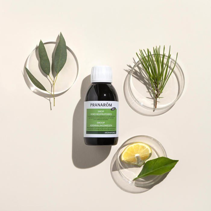Pranarom Aromaforce Sirop Voies Respiratoires Bio 150ml
