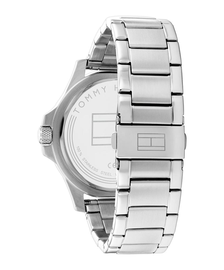 Tommy Hilfiger Часы RYAN мужские аналоговые, серебристо-синие, RYAN.