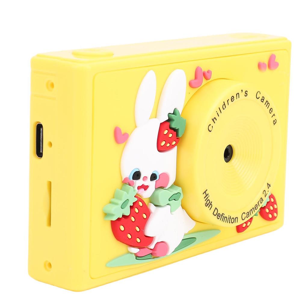 Цифровая камера 2,4-дюймовый экран двойной объектив 48 МП HD фото 1080P видео несколько фильтров игры MP3 перезаряжаемая детская камера