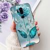 Чехол для LG G7 ThinQ Черный Силикон Милый Кот Модные Цветы Крутая Расписная Задняя Крышка Для Телефона LG G7ThinQ LMG710EM