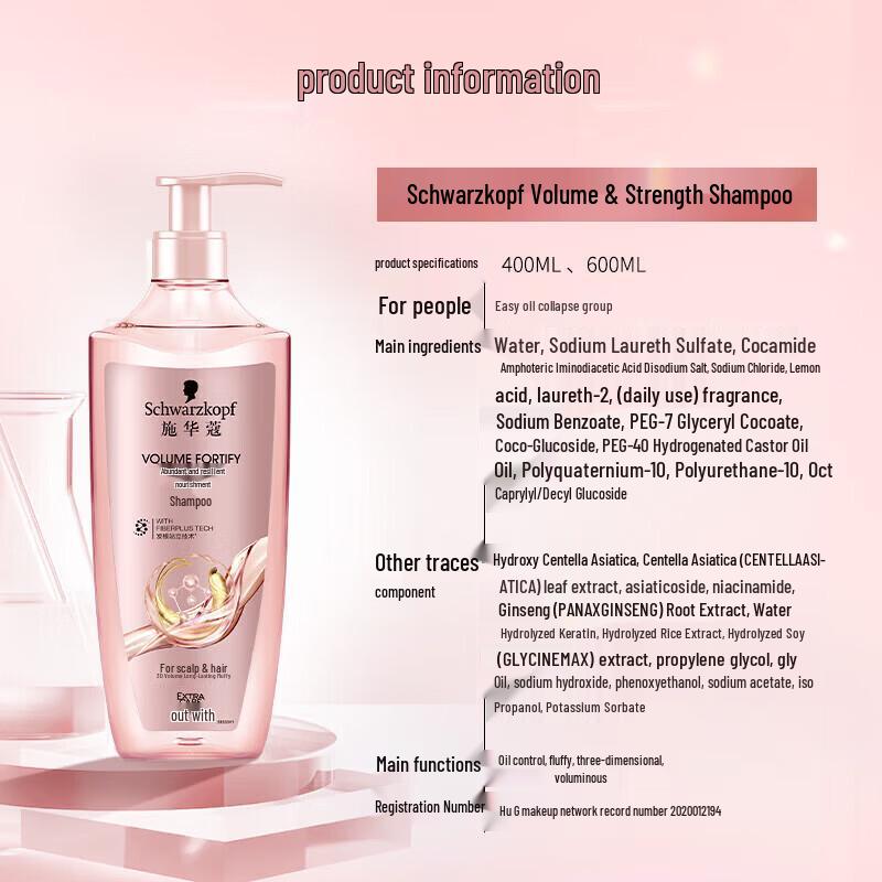 Schwarzkopf Volumizing & Oil Control Shampoo