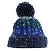 Womens/Ladies Corkscrew Pom Pom Beanie