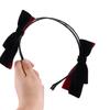 Hairband Make Up Women Headdress Headwear Hair Accessories Hair Hoop Hair Bands Velvet Bow Headband