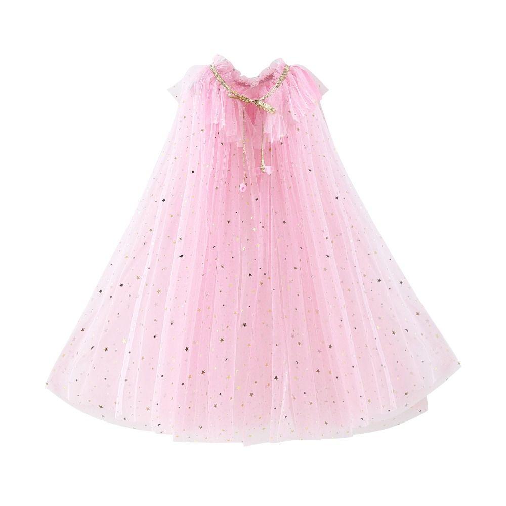 Sweet Girls Princess Cape Cute Girl Tulle Cloak New Children Costume Cloak