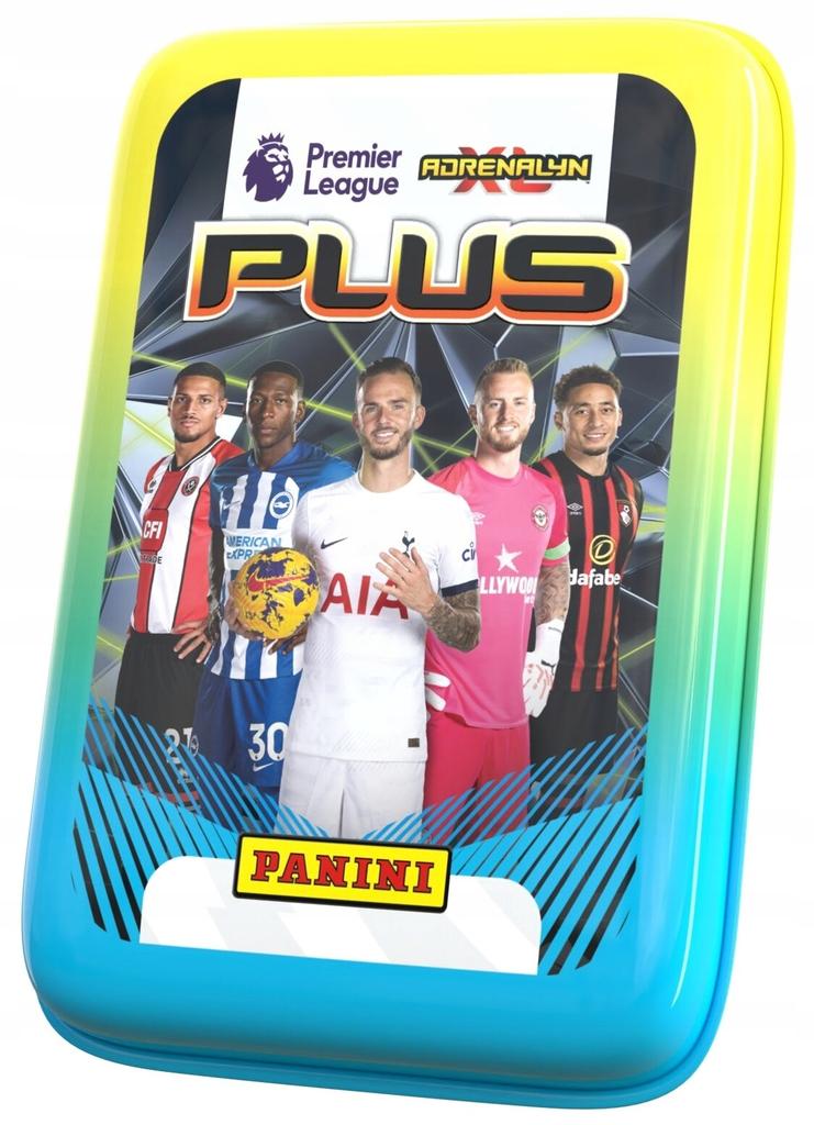 Panini premier league 2024 plus adrenalyn puszka saszetki 25 kart / limited