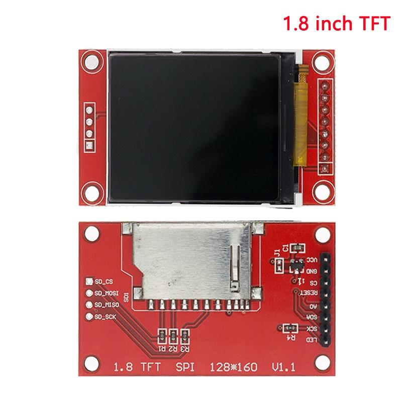 TFT-дисплей 0,96/1,3/1,44/1,77/1,8/2,4/2,8 дюйма IPS 7P SPI HD 65K TFT полноцветный ЖК-модуль ST7735 Drive IC 80*160 для Arduino