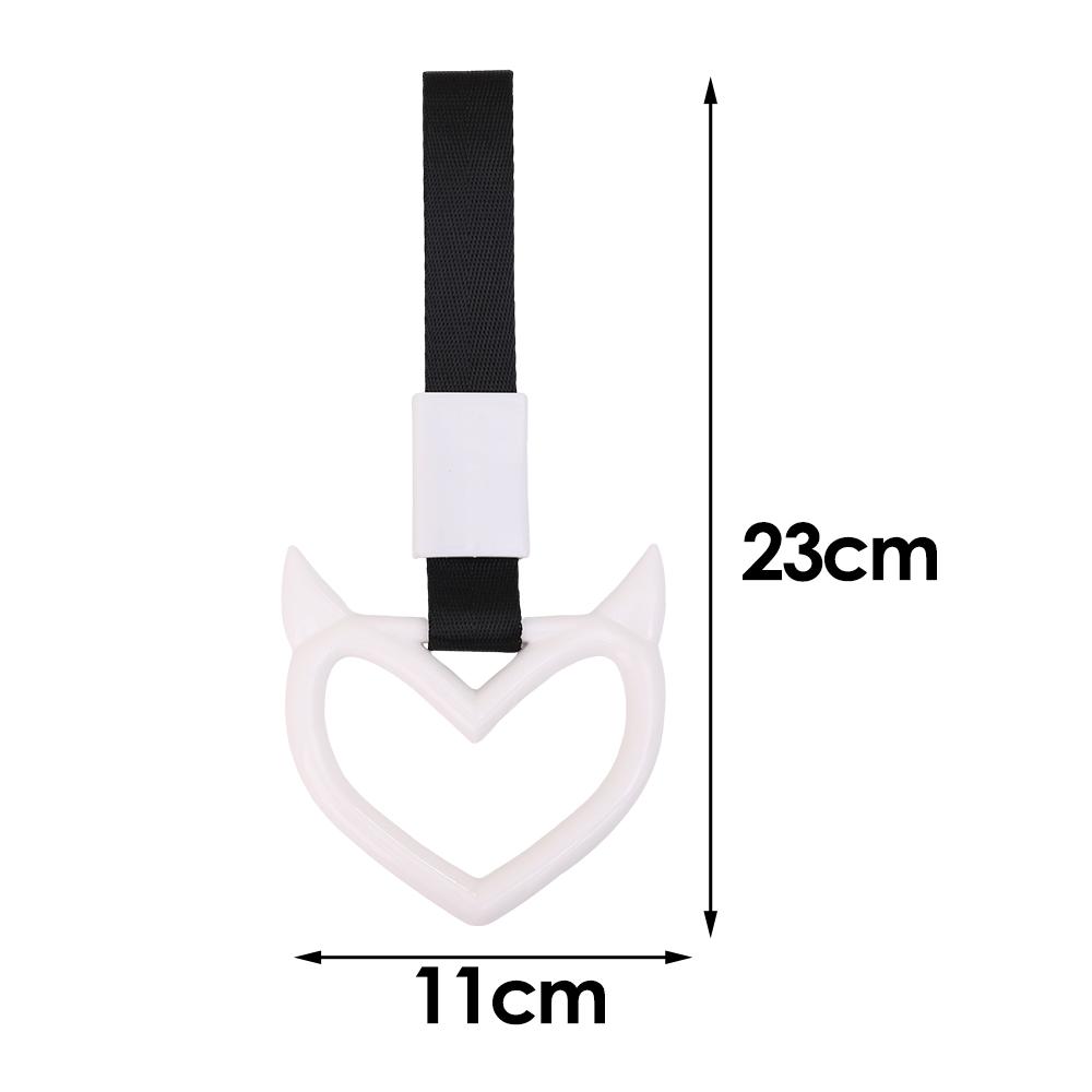 Ручка автомобиля с клаксоном Love Trailer Trim с кольцом для вытягивания в машине Drift Charm с предупреждающим кольцом для бампера, автомобильные аксессуары