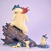 Anime Pokemon Adventure Figure Typhlosion Combination Action Figures Pvc Statue Collection Model Toys Gifts 13cm/5.12in