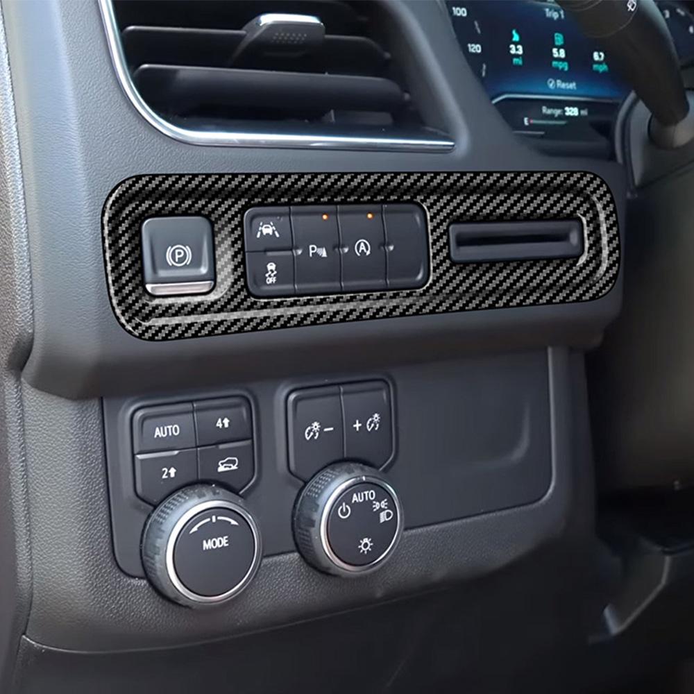 Автомобильные аксессуары для Chevrolet Tahoe Suburban, нижняя левая центральная панель управления, защитная рамка, накладка, Стайлинг 2022